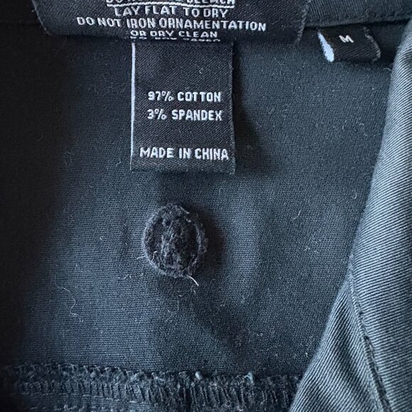 Christine Alexander Jacket. Swarovski Studs/Buttons. Black. Size Medium - Picture 8 of 12